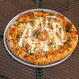MED White Pizza