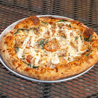 MED White Pizza